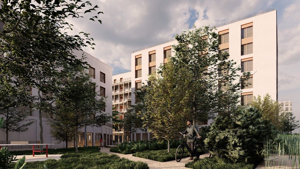 logement neuf extérieur Impulsion by Harvey - Angers