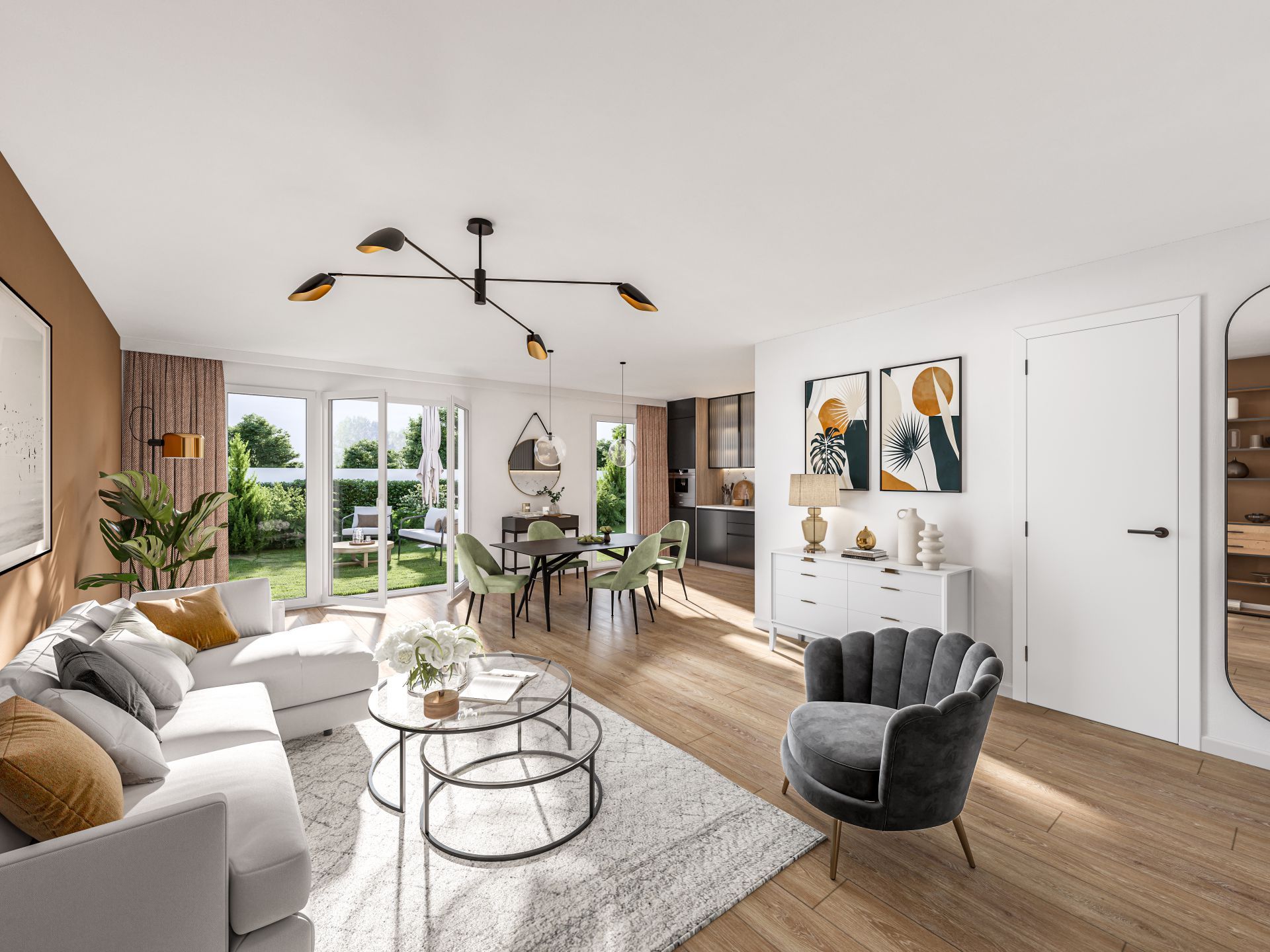 logement neuf extérieur Les Jardins du Rocher - Bréal-sous-Montfort