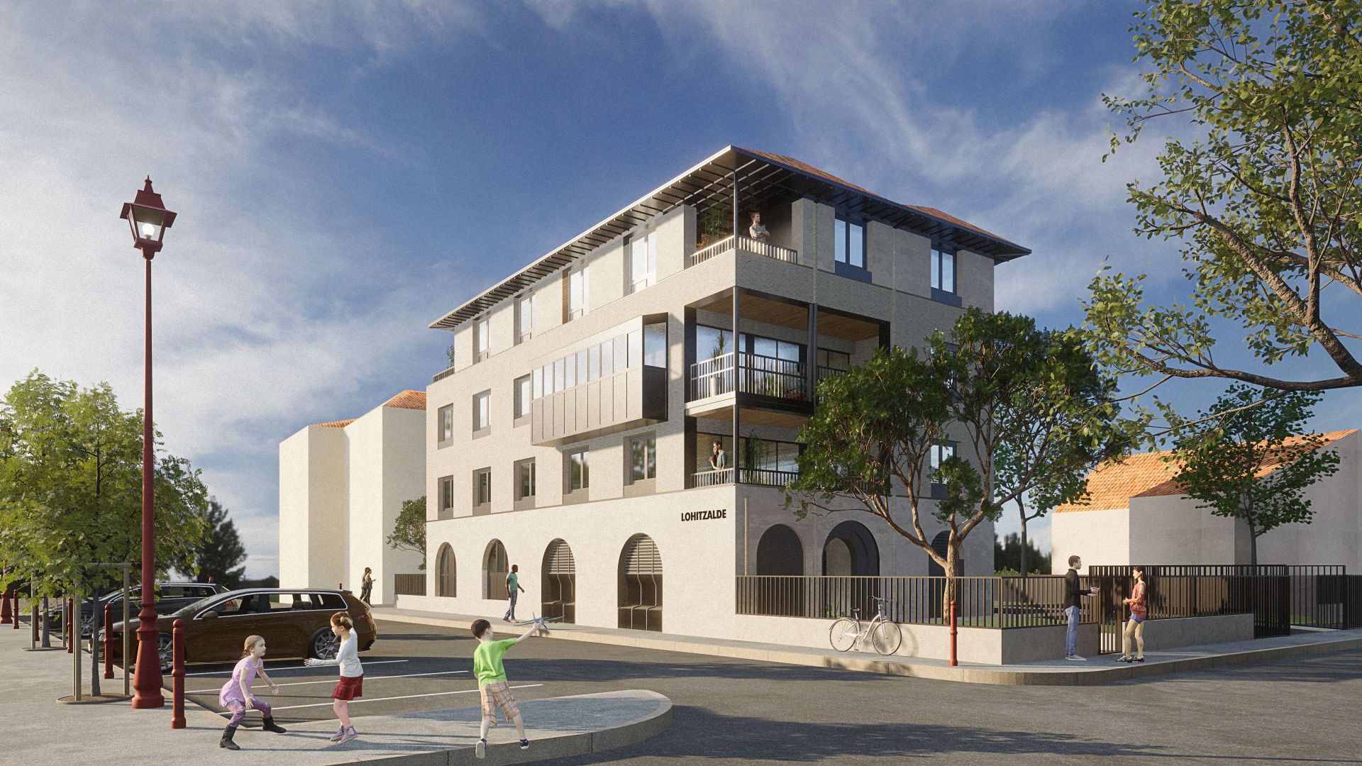 logement neuf extérieur Lohitzalde - Urrugne