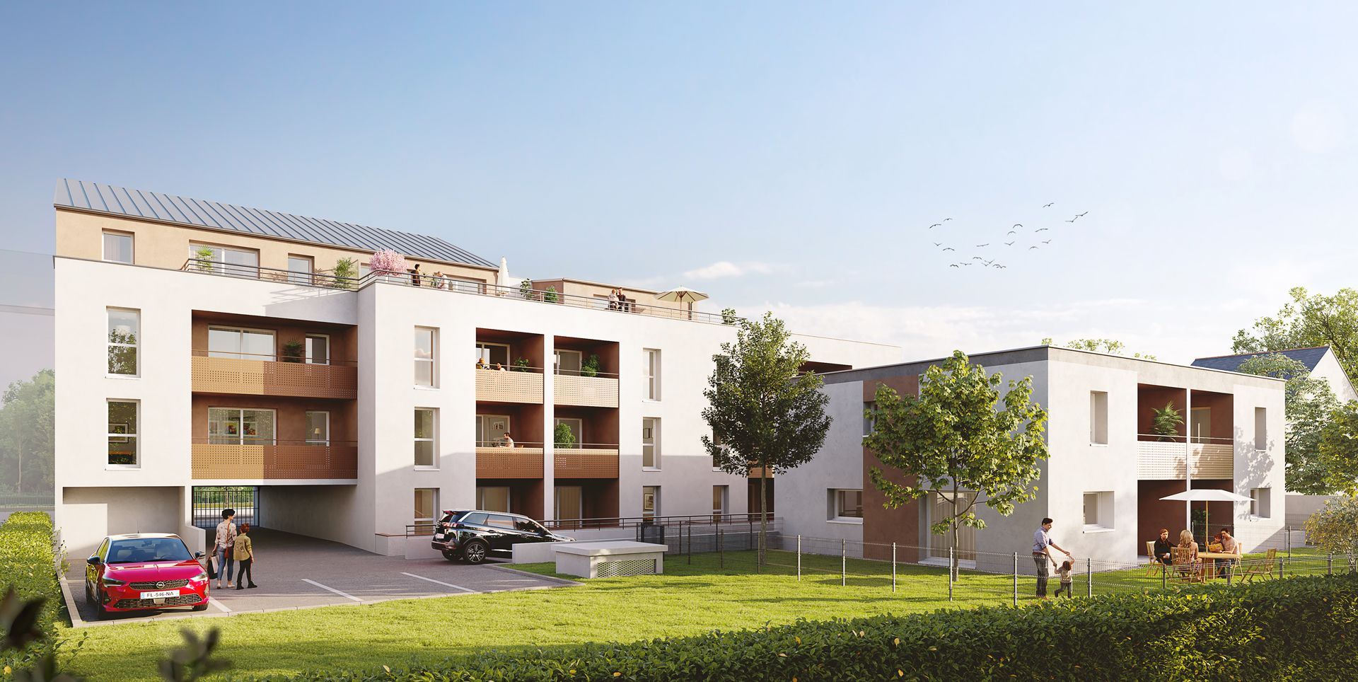 logement neuf extérieur Référence - Carquefou