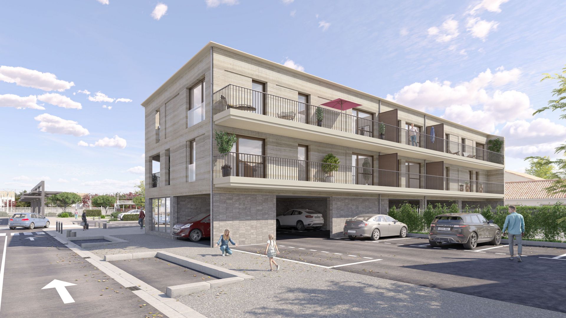 logement neuf extérieur Boïos - Biganos