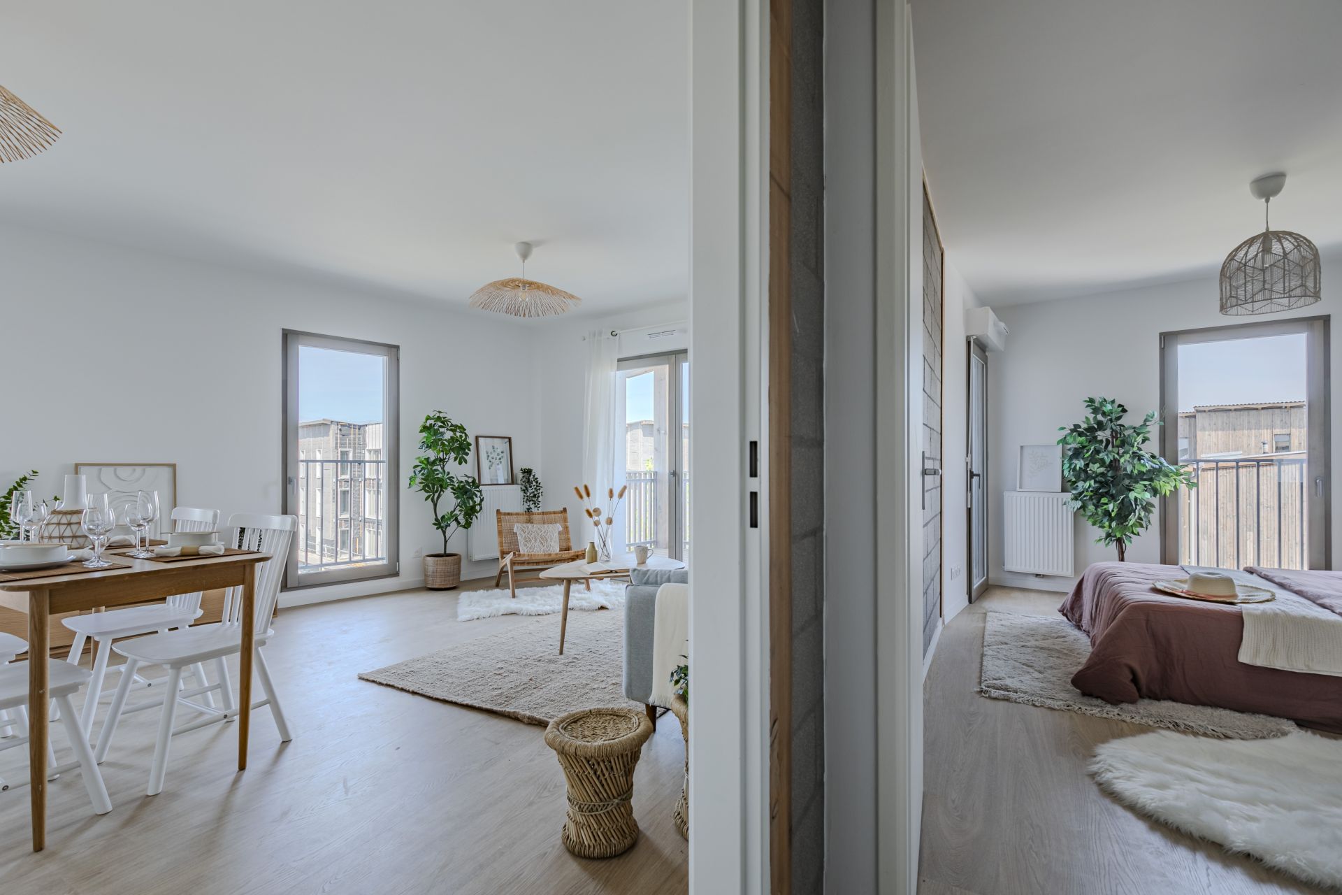 logement neuf extérieur Les Cottages - Biganos