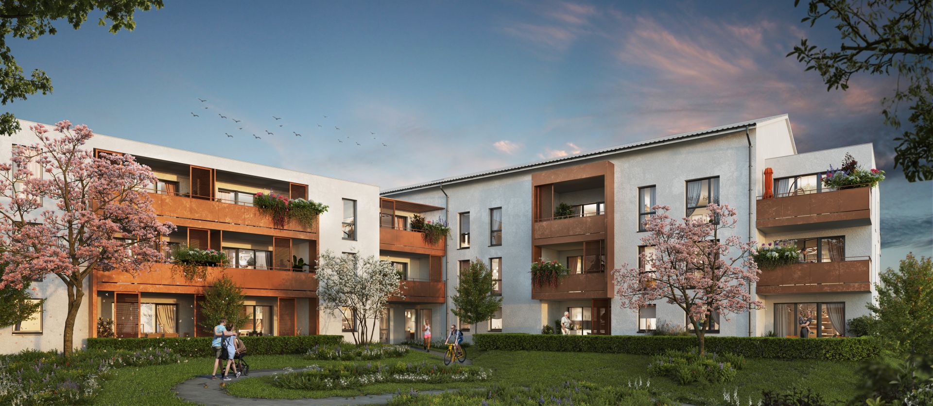 logement neuf extérieur Soléa - Muret