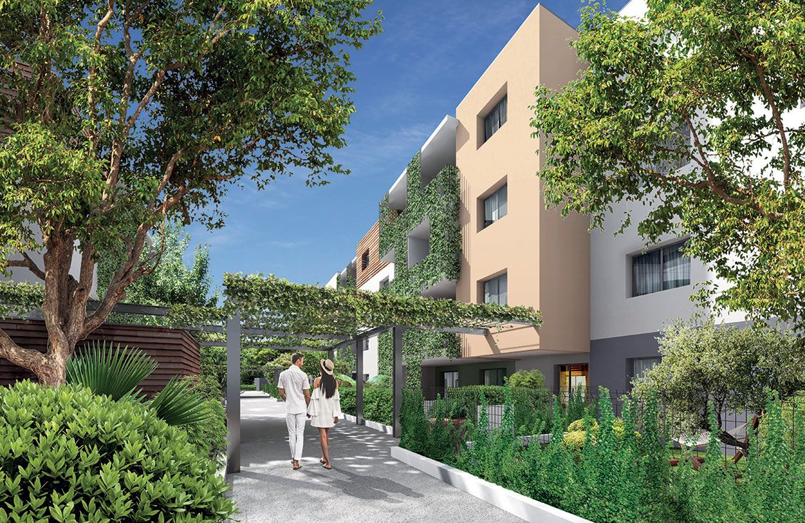 logement neuf extérieur VERT idylle - Narbonne