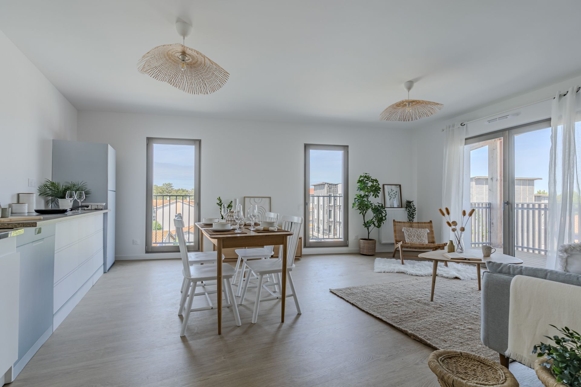 logement neuf extérieur Les Cottages - Biganos
