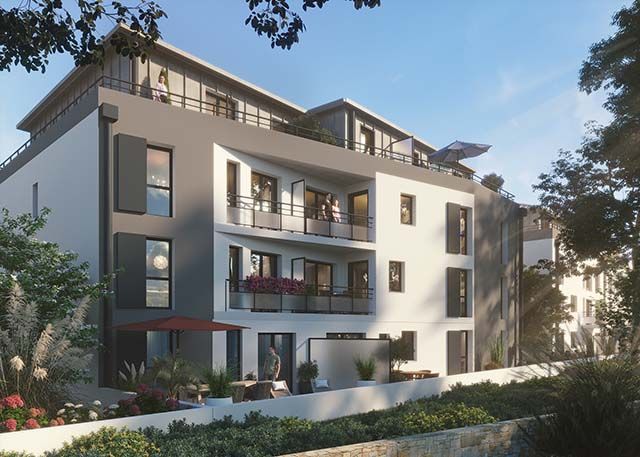 logement neuf extérieur La Closerie - Nantes