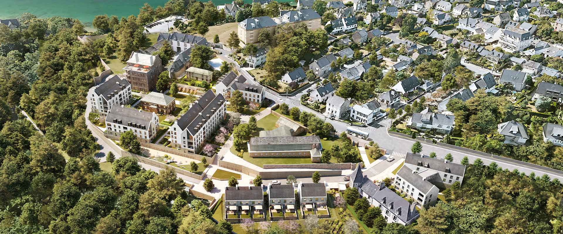 logement neuf extérieur LE HAMEAU DU ROSAIS - Saint-Malo