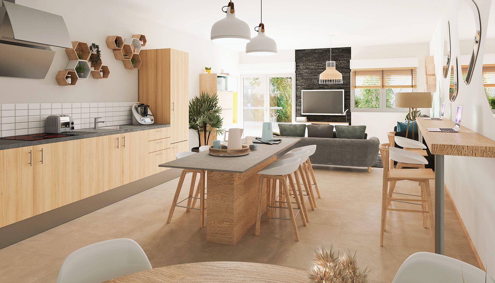 logement neuf extérieur RÉSIDENCE COMMUNITY - Clermont-Ferrand