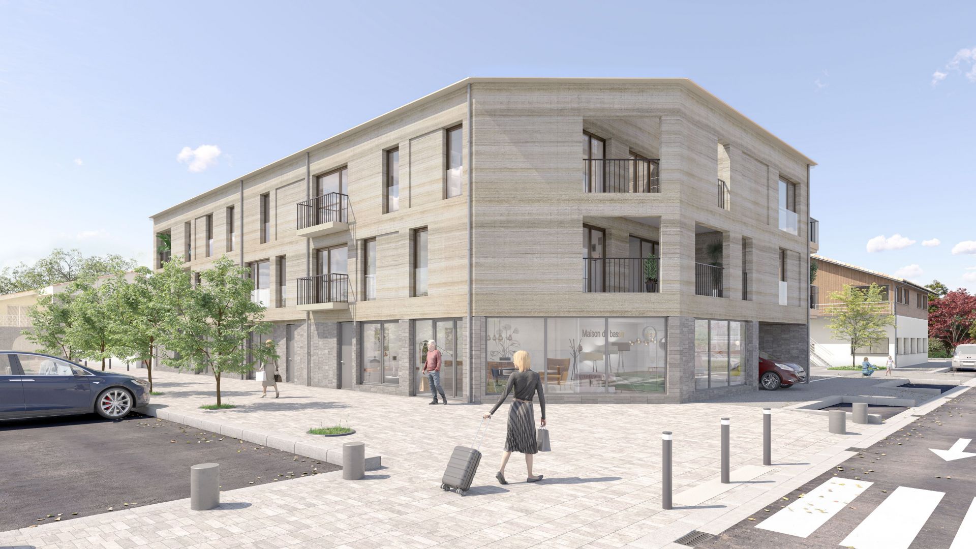 logement neuf extérieur Boïos - Biganos