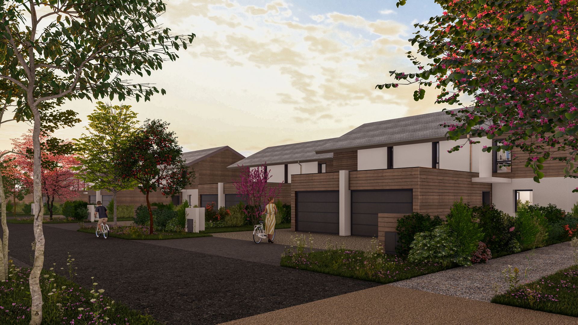 logement neuf extérieur Rodbaek Village - Darnétal