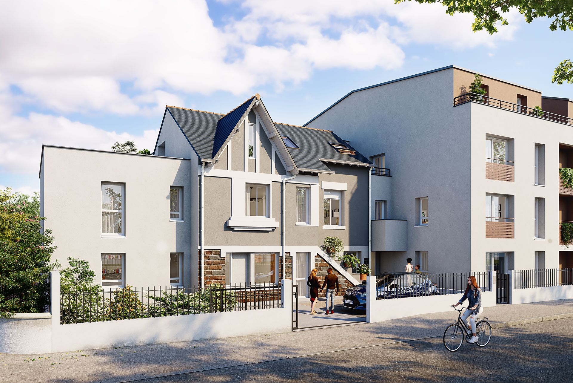 logement neuf extérieur Référence - Carquefou