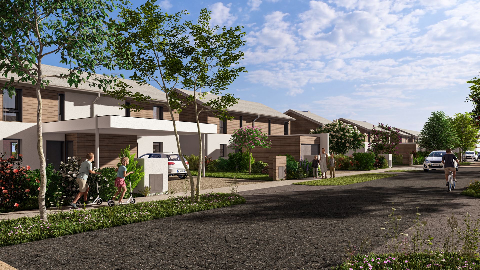 logement neuf extérieur Rodbaek Village - Darnétal