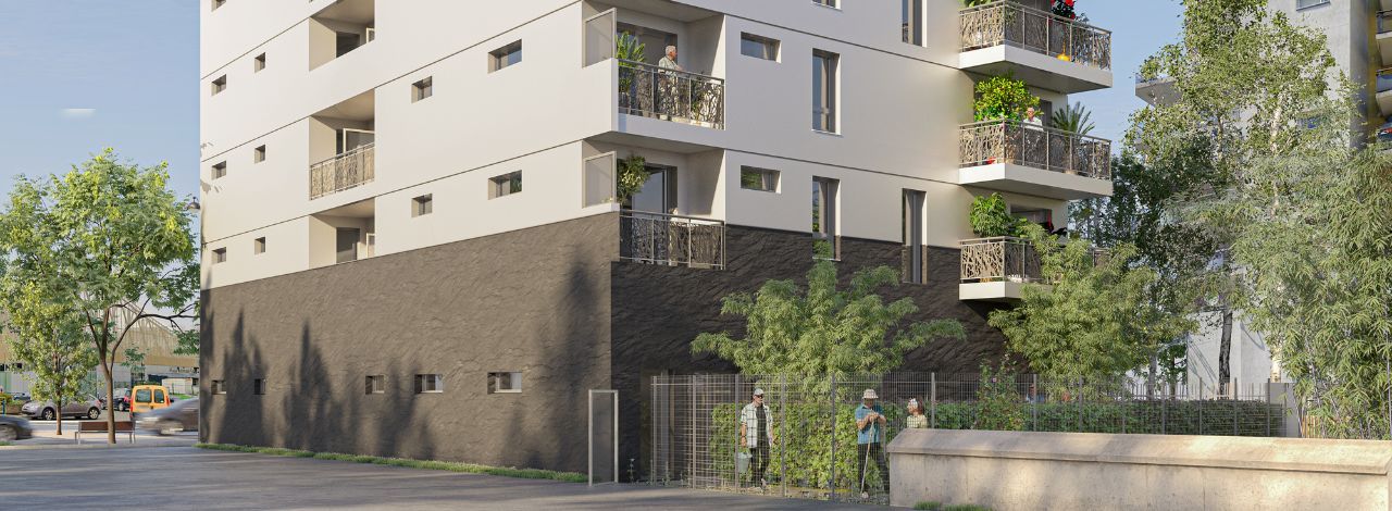 logement neuf extérieur RESIDENCE LOREDEN - Aubervilliers