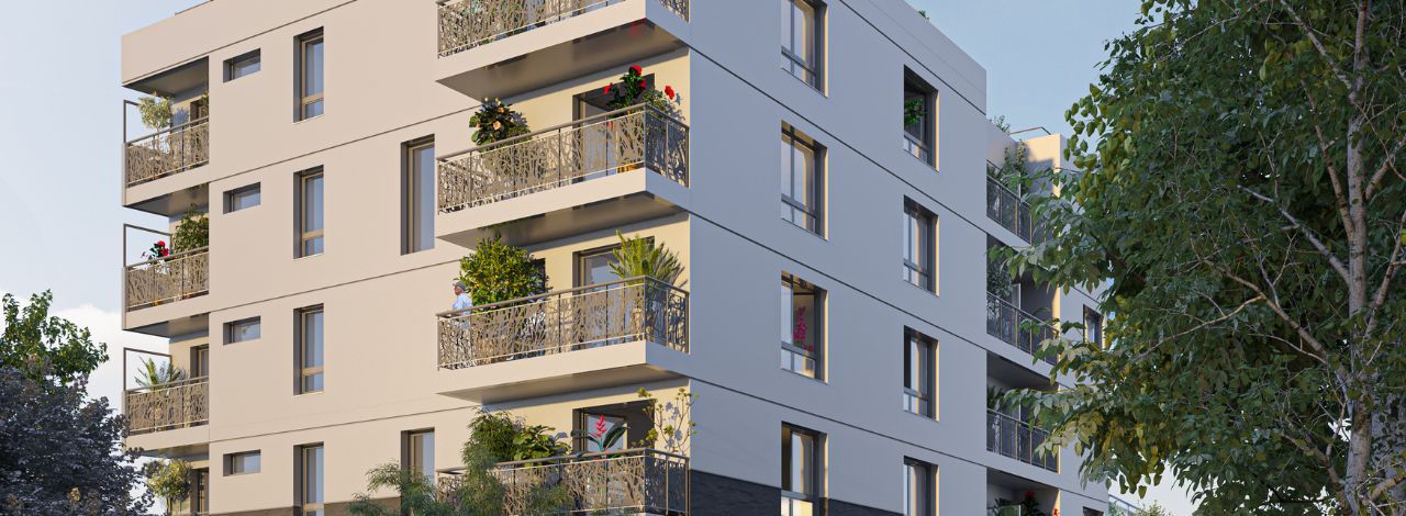 logement neuf extérieur RESIDENCE LOREDEN - Aubervilliers