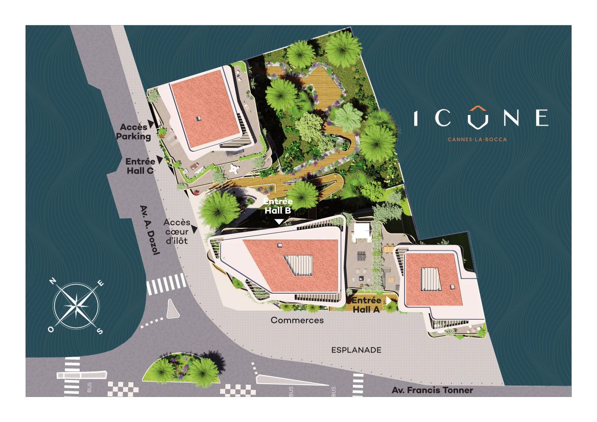 logement neuf extérieur Icône - Cannes