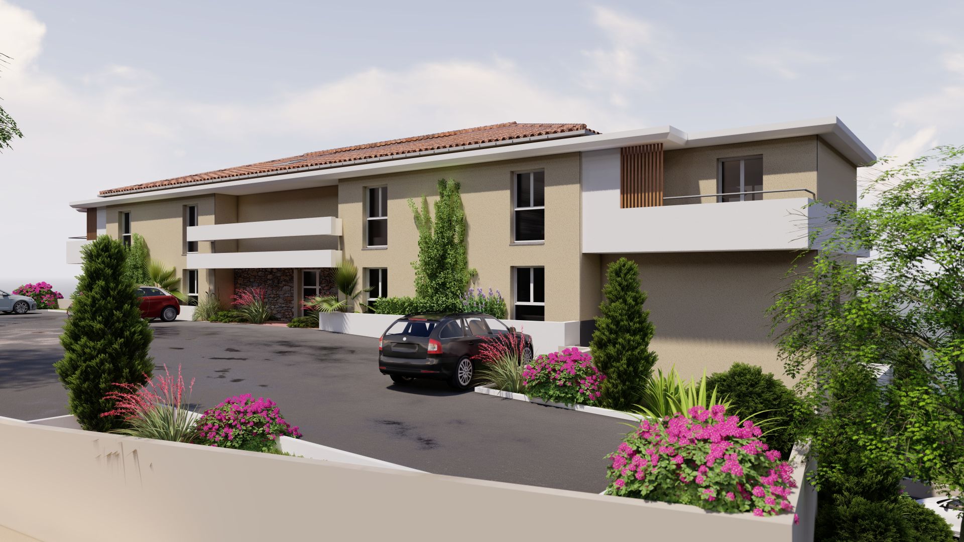 logement neuf extérieur ORIZONTE - Propriano