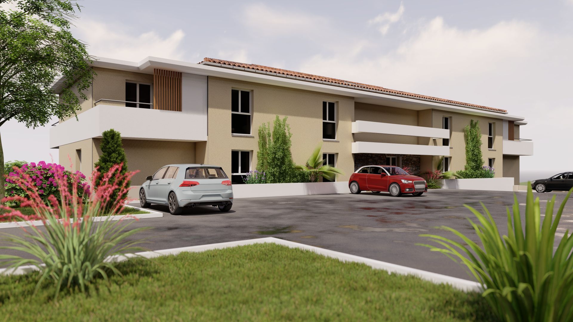 logement neuf extérieur ORIZONTE - Propriano