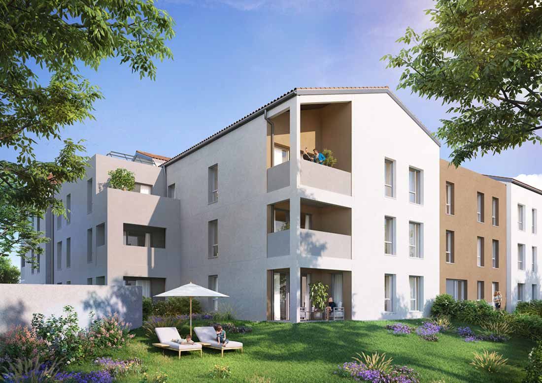 logement neuf extérieur JARDINS DES SENS - Serpaize