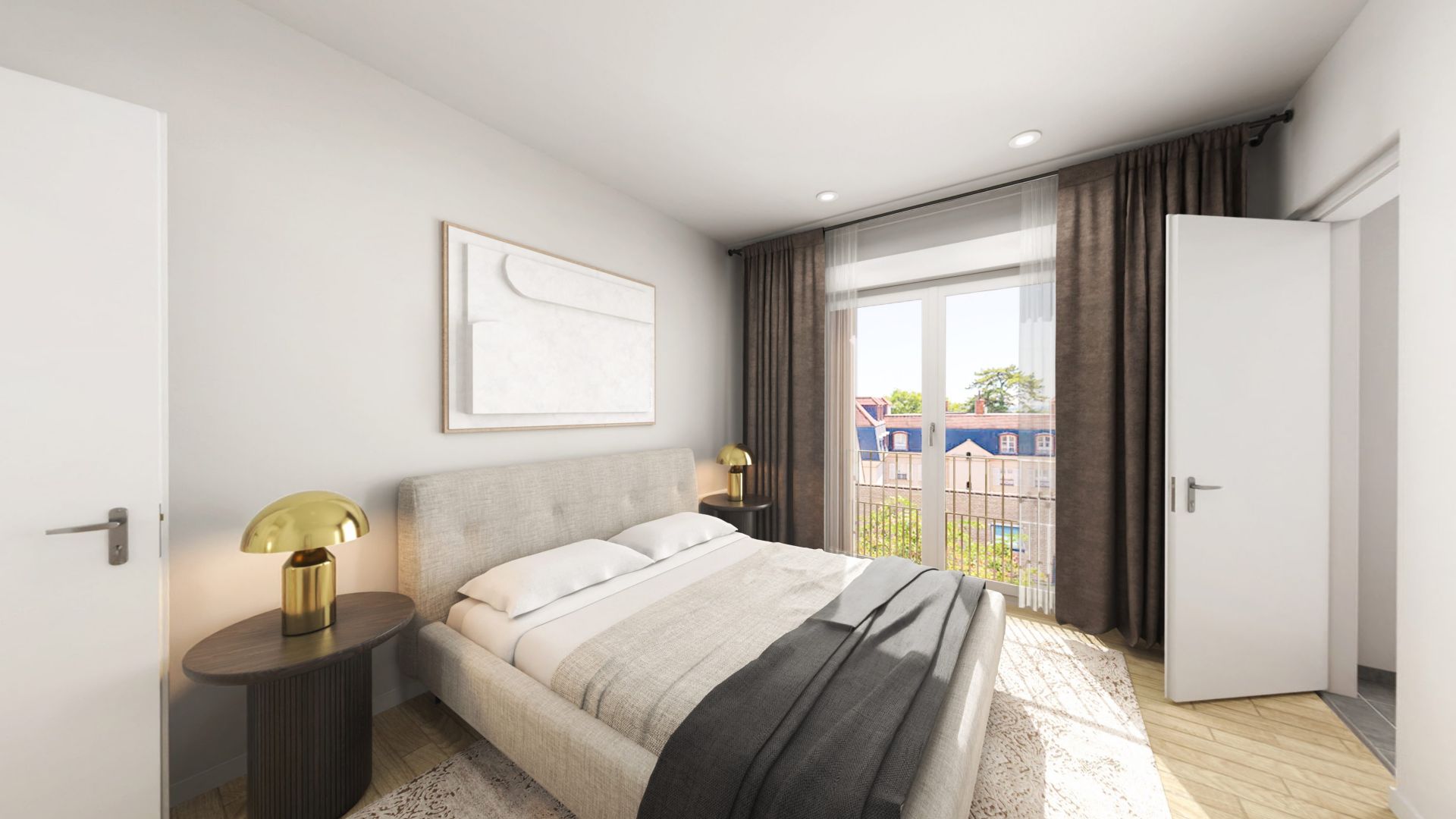 logement neuf extérieur Cour de Charlotte - Sceaux