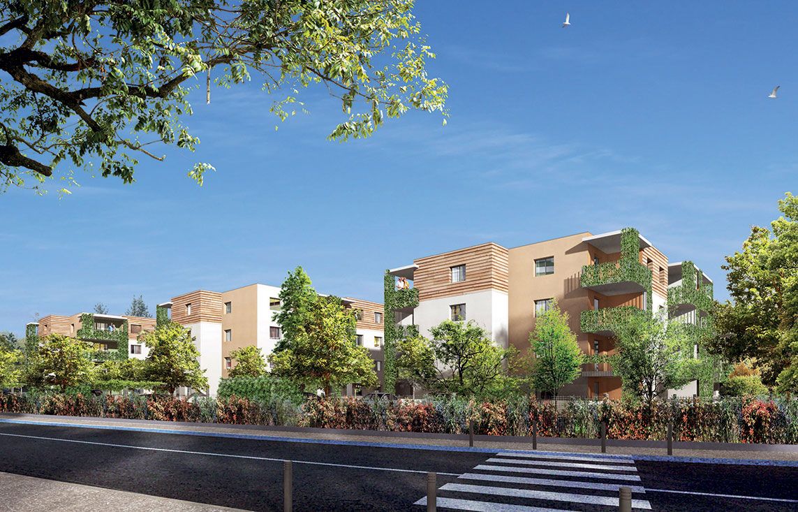 logement neuf extérieur VERT idylle - Narbonne