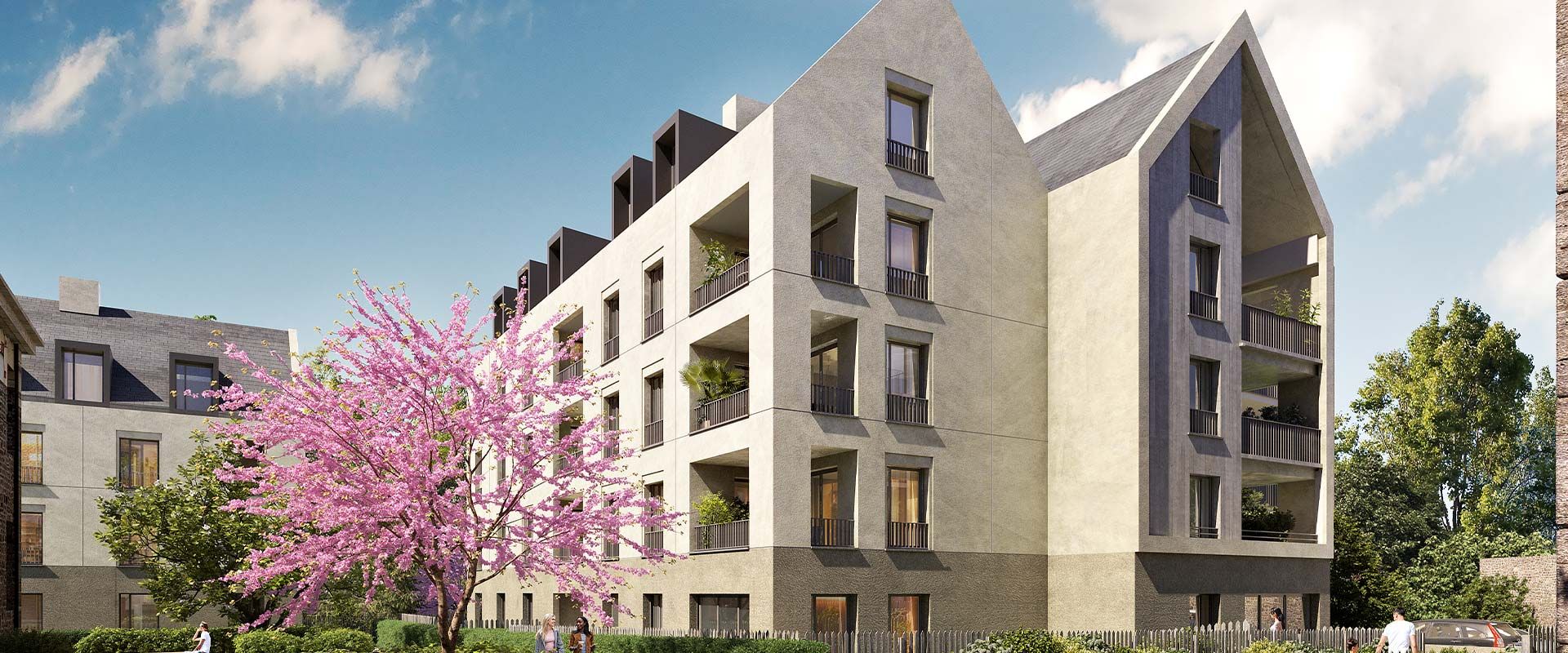 logement neuf extérieur LE HAMEAU DU ROSAIS - Saint-Malo