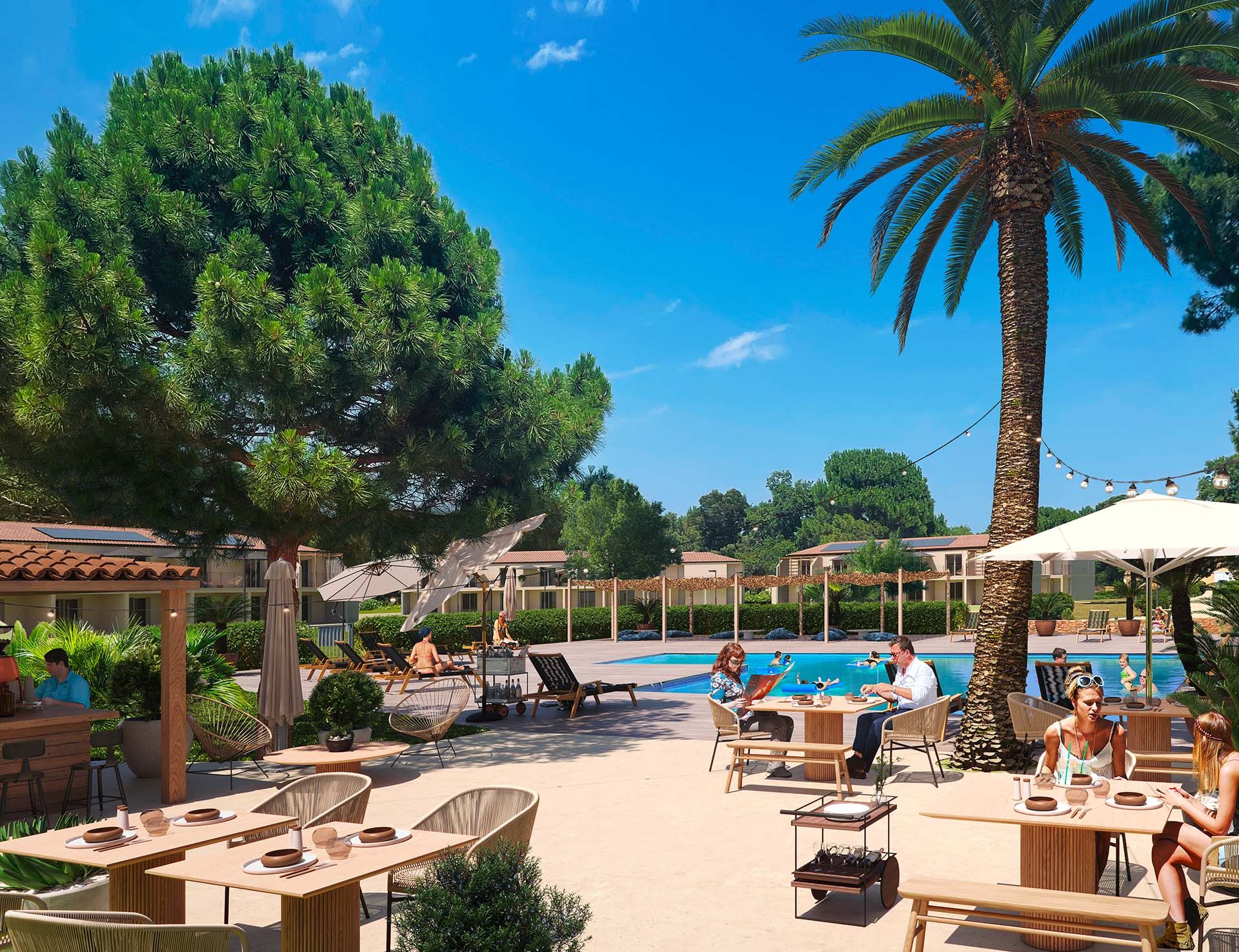 logement neuf extérieur Fiori di Cala Rossa - Lecci