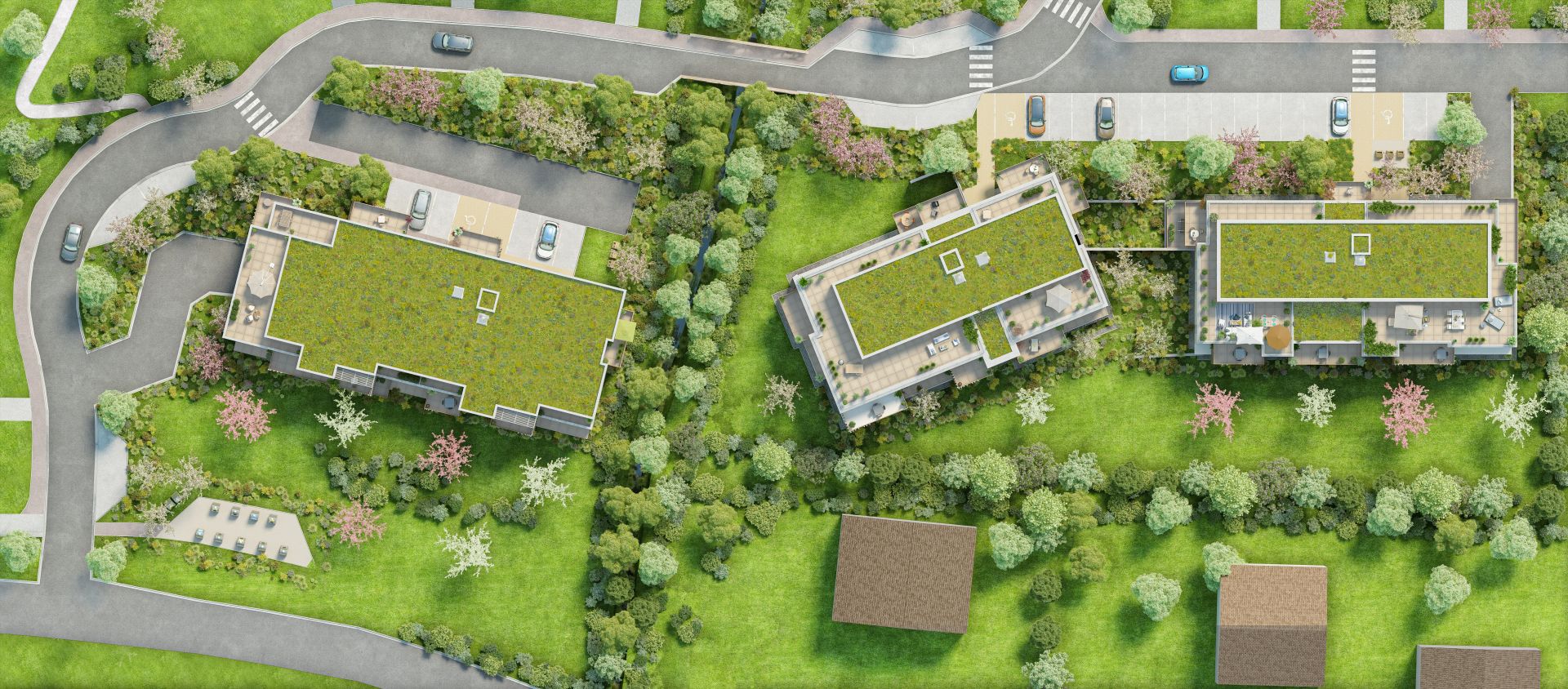 logement neuf extérieur EN VUE - RUMILLY