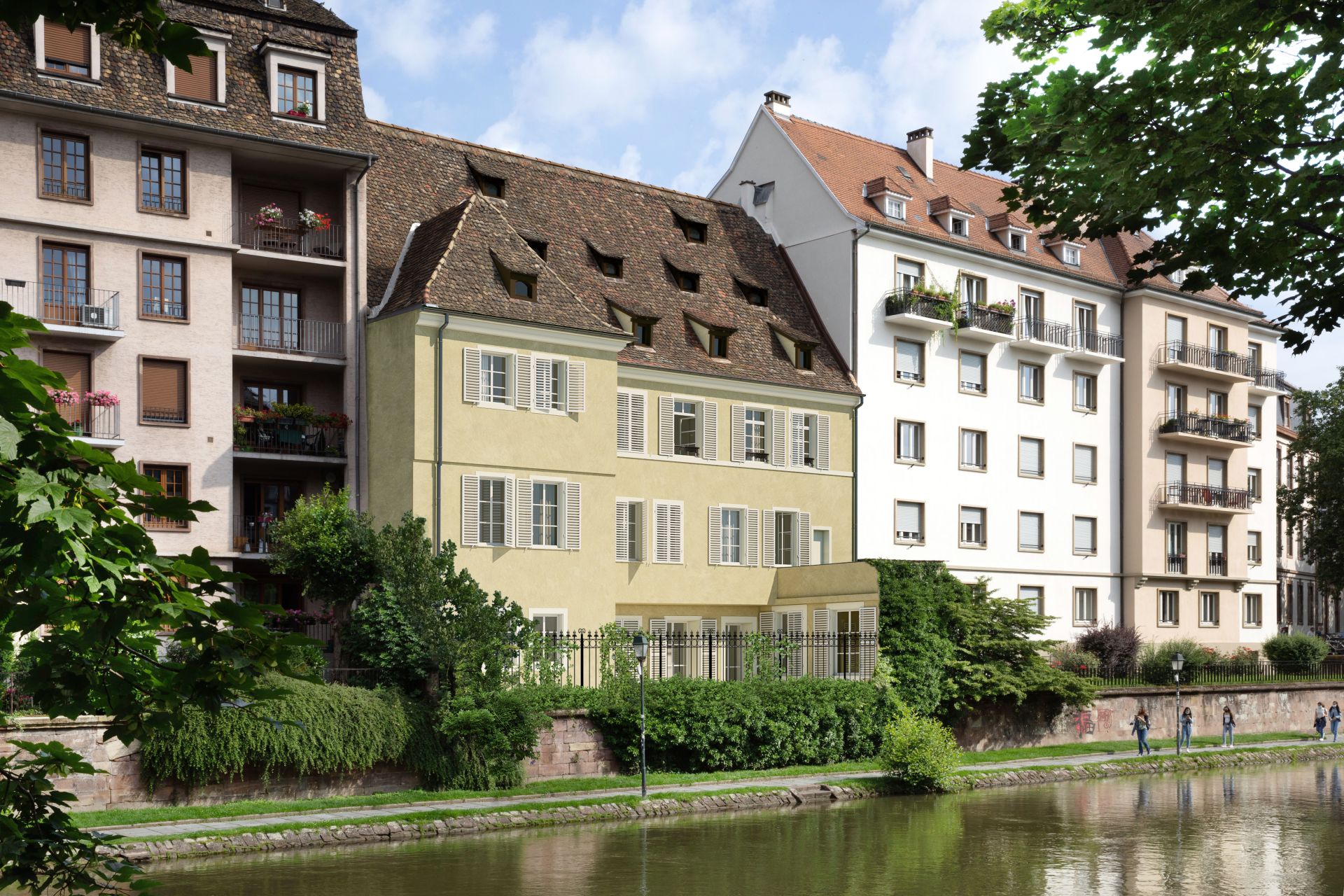 logement neuf extérieur PASSAGE DE L'ILL - STRASBOURG