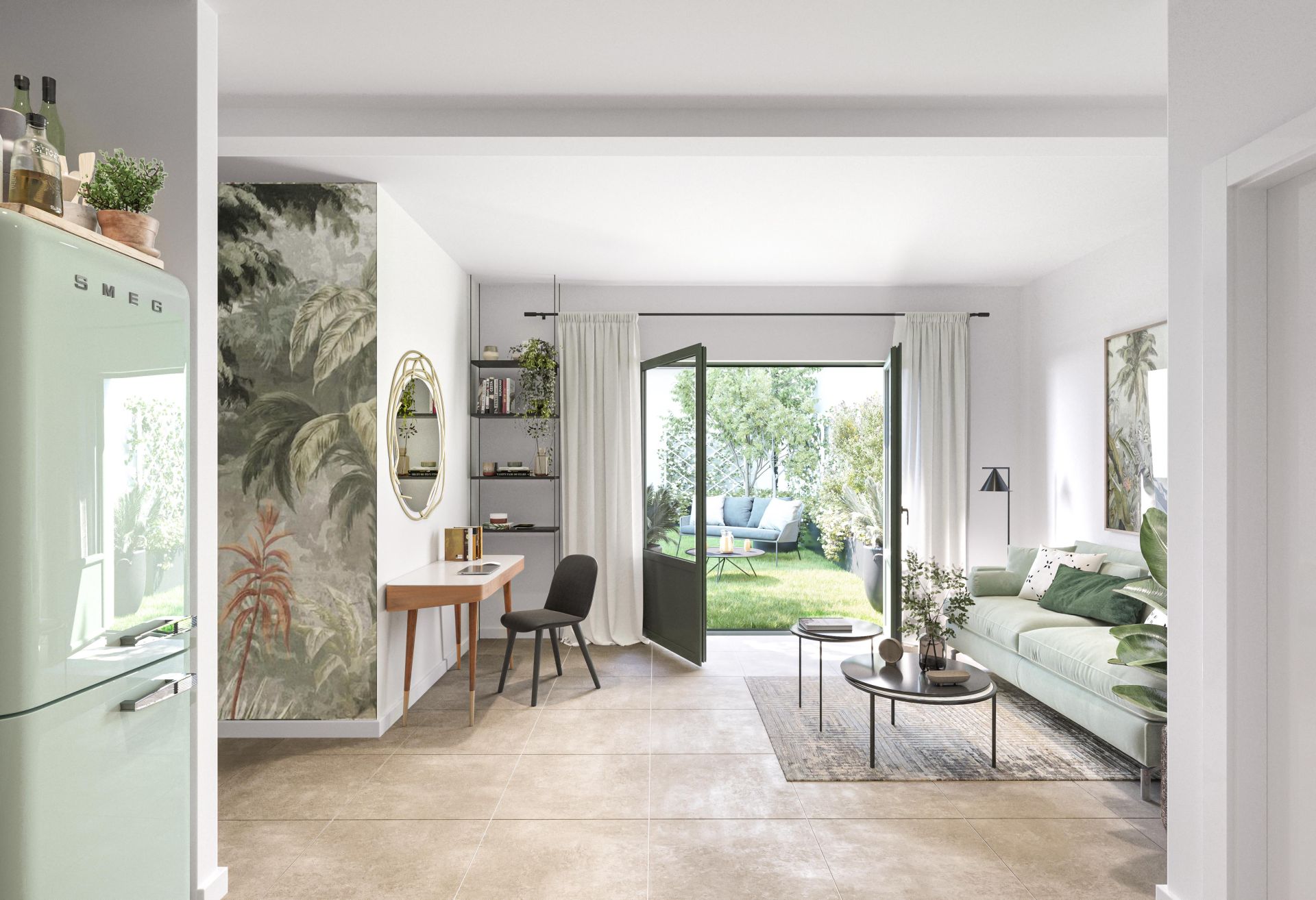 logement neuf extérieur PASSAGE DU HEDAS - PAU