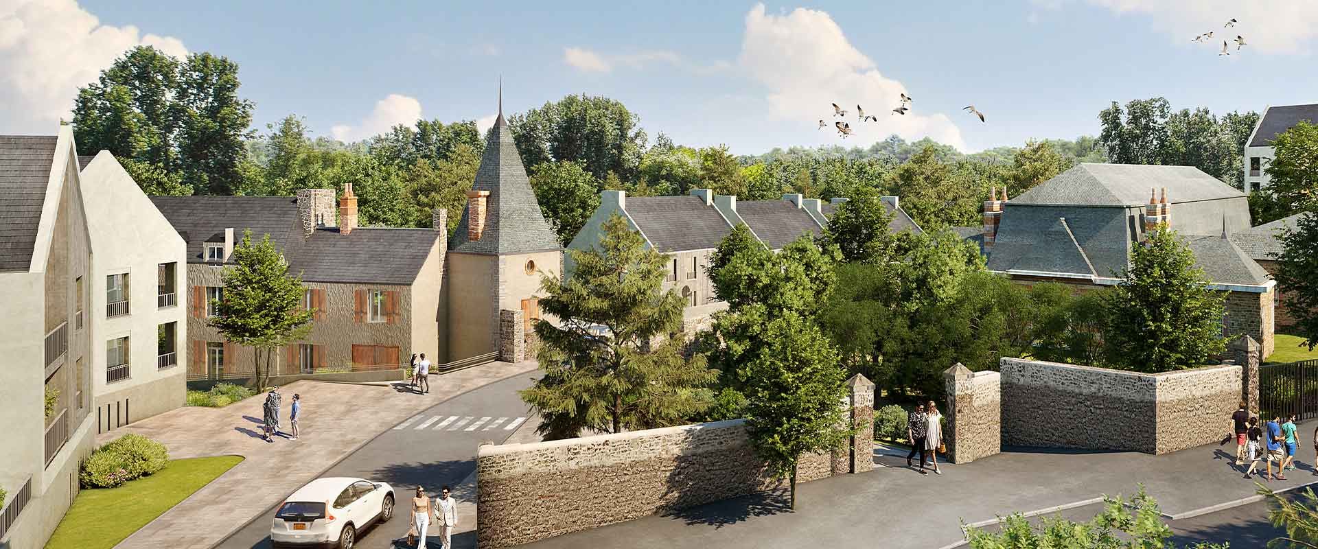 logement neuf extérieur LE HAMEAU DU ROSAIS - Saint-Malo