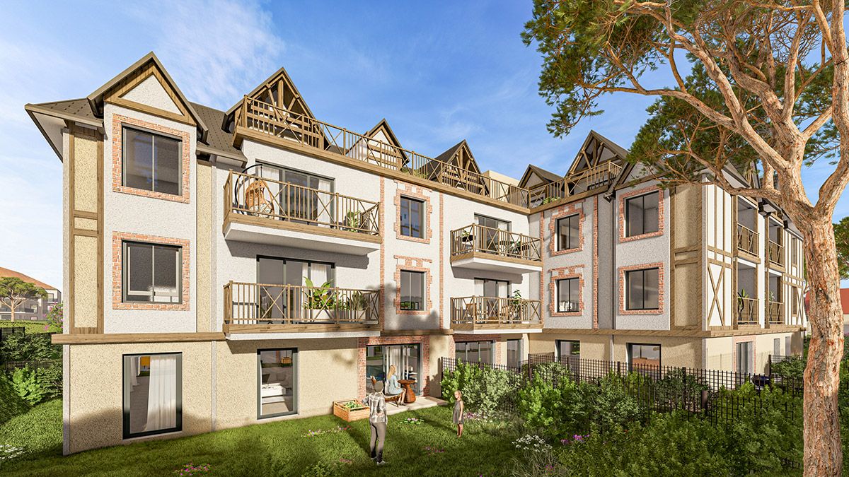 logement neuf extérieur LE MERVEILLEUX - Cabourg