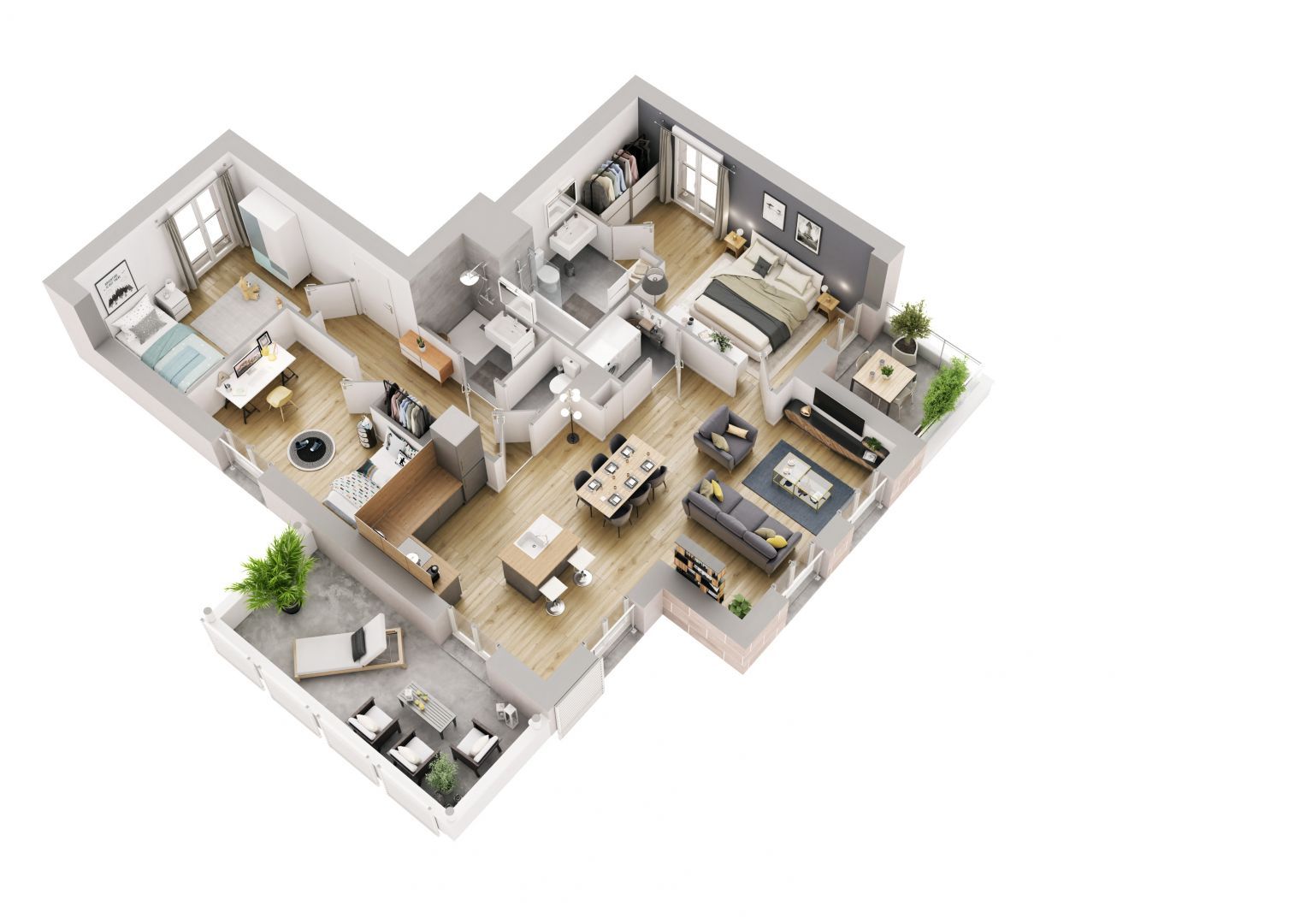 logement neuf extérieur LES CHAMPELITES - Épernay
