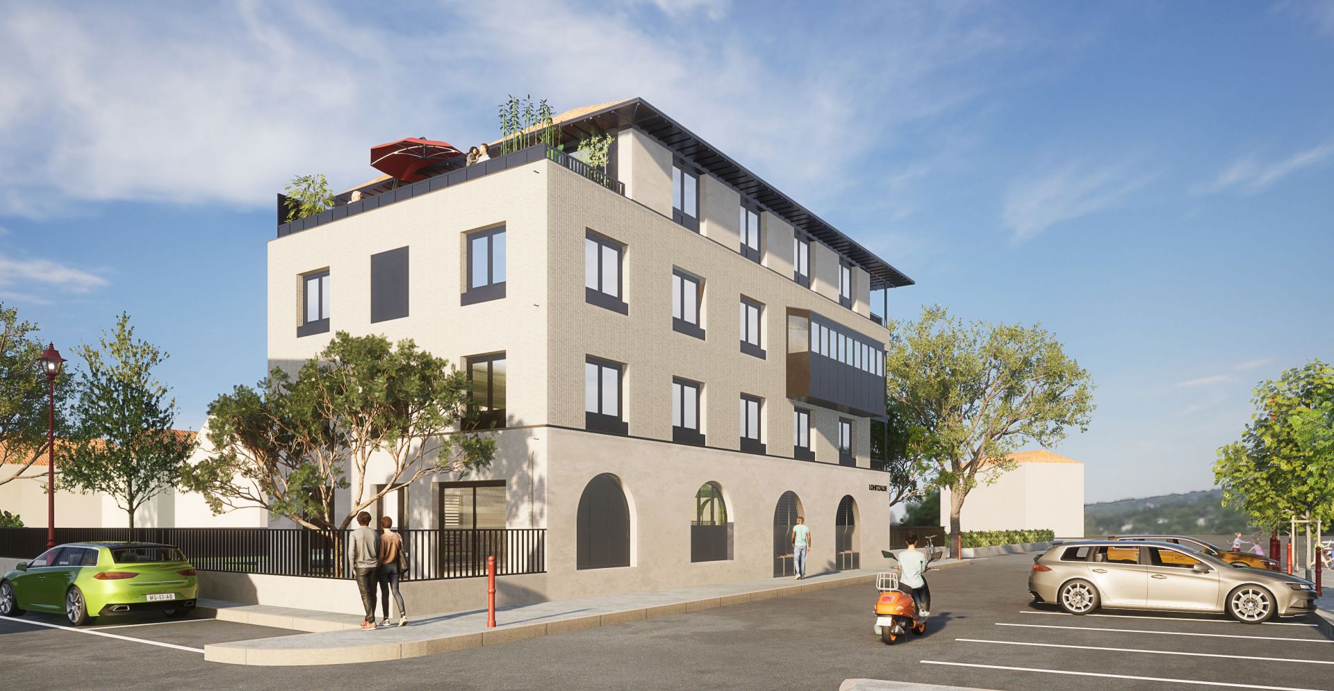 logement neuf extérieur Lohitzalde - Urrugne