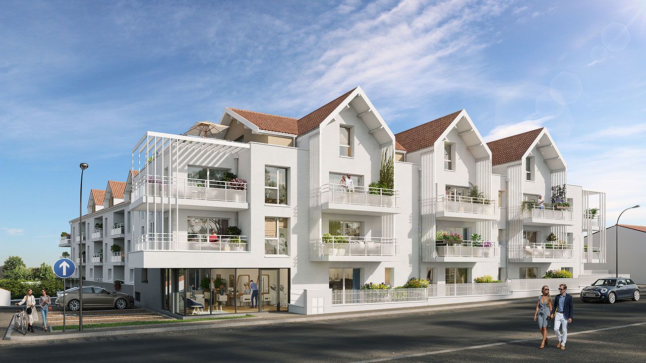 logement neuf extérieur La Source - Bât C - Pornic