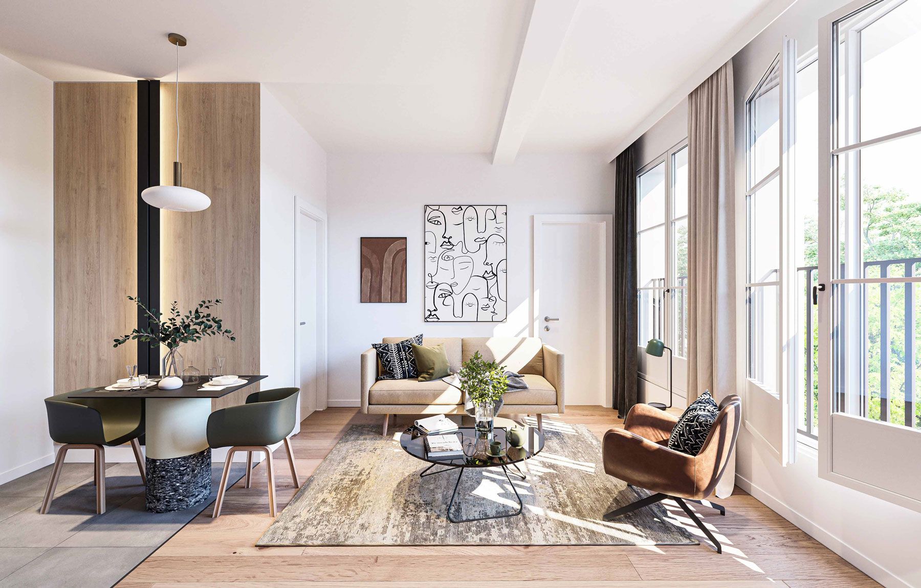 logement neuf extérieur CLOS DE LA MERCI - MONTPELLIER