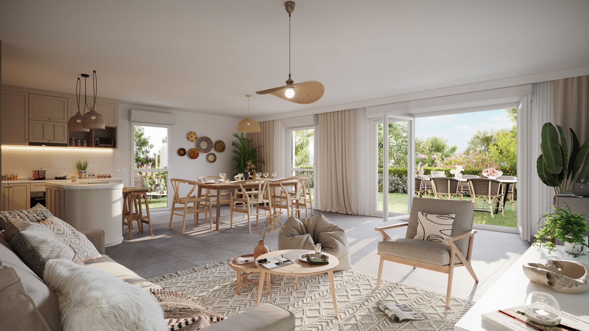 logement neuf extérieur ESPRIT COTTAGE - Phalempin